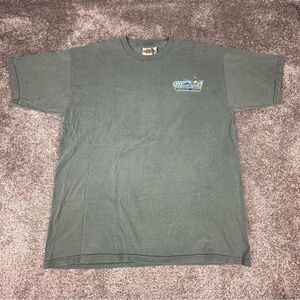 Margaritaville Jimmy Buffett T-Shirt Mens Large (21.5x28) Green Key West Florida